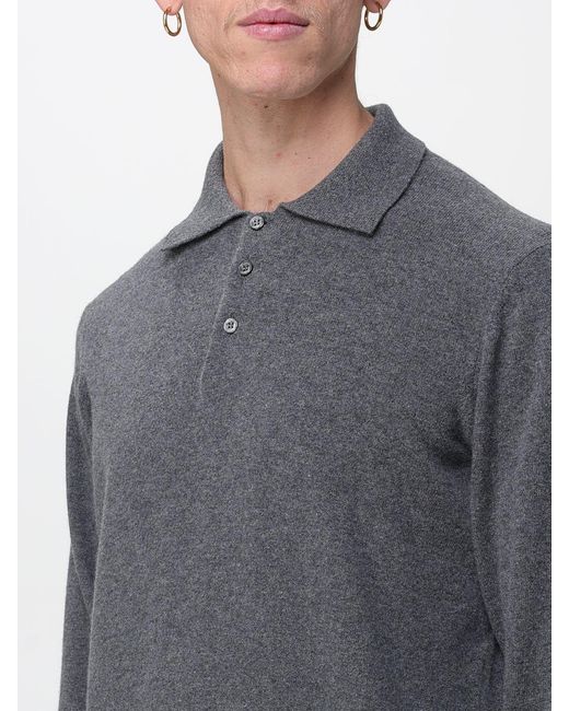 Drumohr Gray Polo Shirt for men
