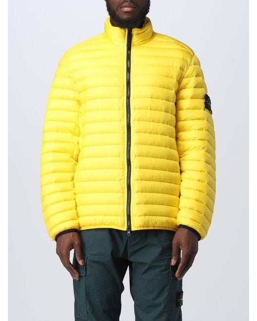 Yellow stone shop island coat
