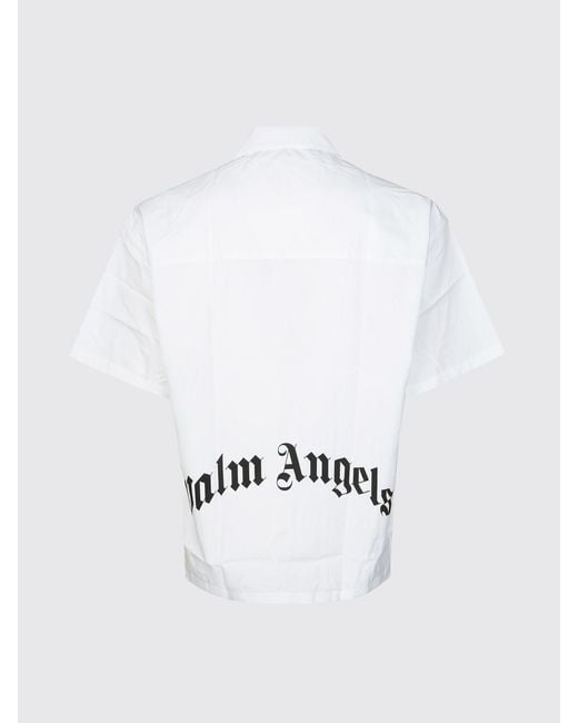 Palm Angels White Shirt for men