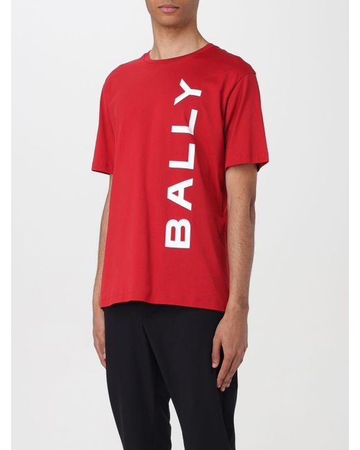 Bally Red T-shirt for men