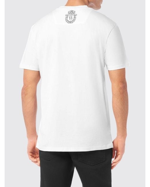 Billionaire White T-Shirt for men