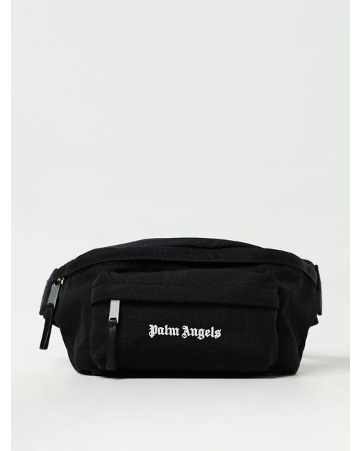 Palm Angels Black Belt Bag for men