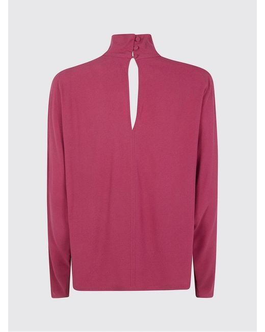 Joseph Red Satin Blouse