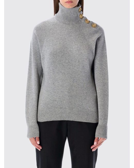 Balmain Gray Cardigan