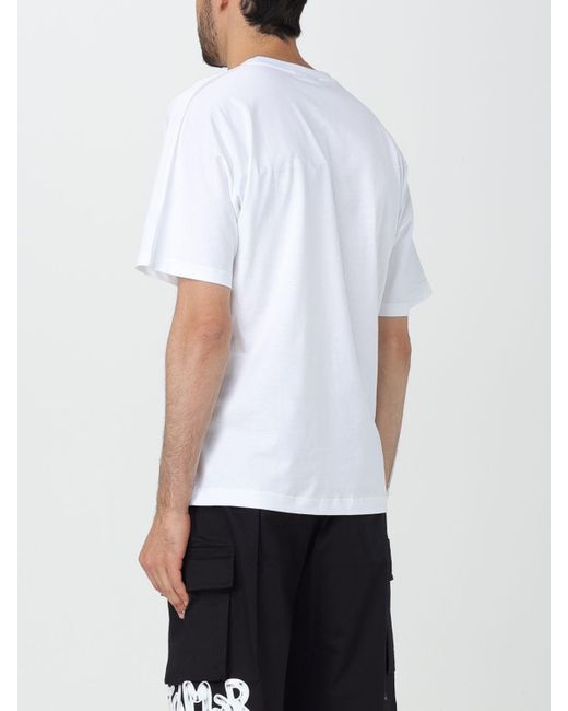 T-shirt con logo di DISCLAIMER in White da Uomo