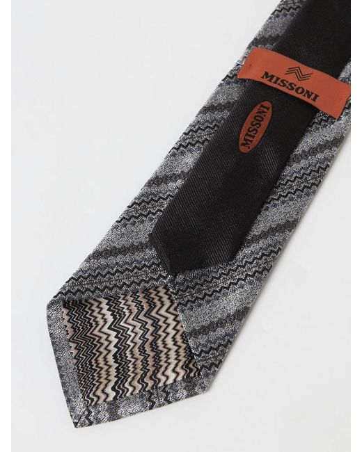 Missoni Gray Tie for men