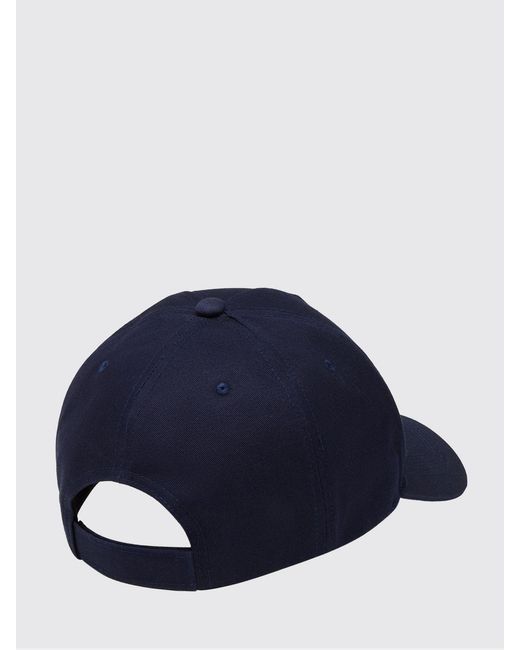 Philipp Plein Blue Cotton Baseball Cap With A Contrasting Front Logo for men
