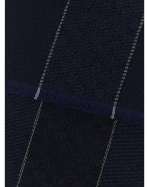 Sciarpa Uomo di Gucci in Blue da Uomo