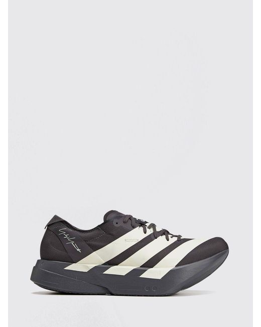 Y-3 White Adios Pro 4 Leather Sneakers for men