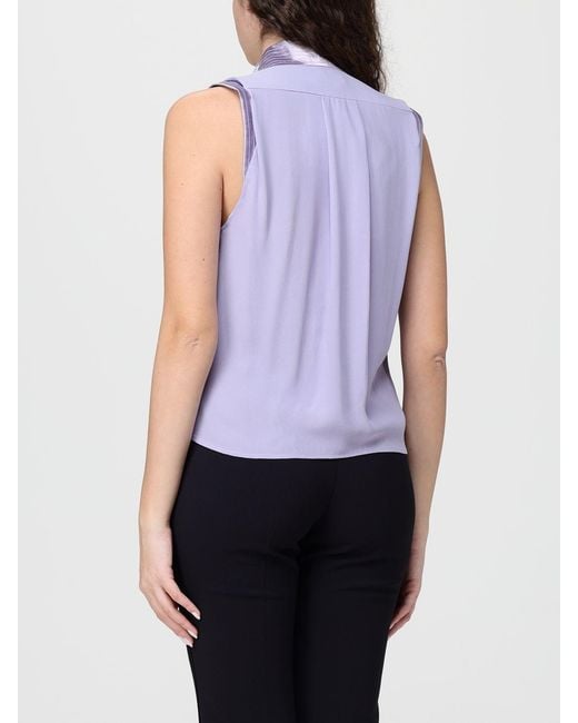 Elisabetta Franchi Blue Viscose Top