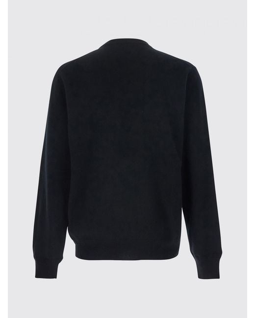 Dolce & Gabbana Blue Dolce &Amp Gabbana Pure Virgin Wool Crew-Neck Sweater With Lettering Logo for men