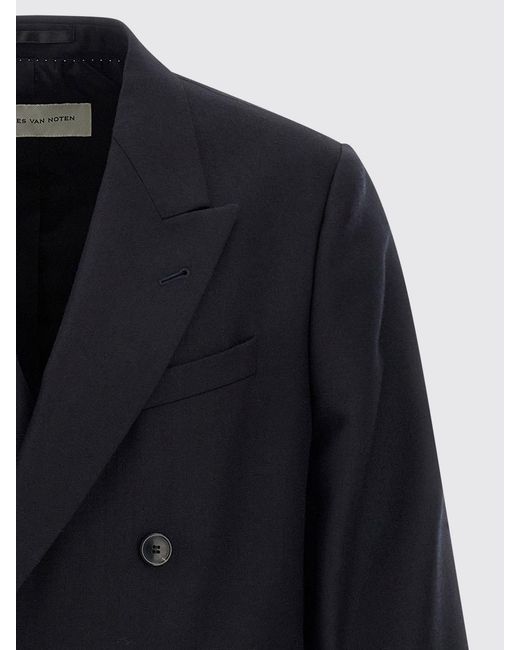 Dries Van Noten Blue Jacket for men