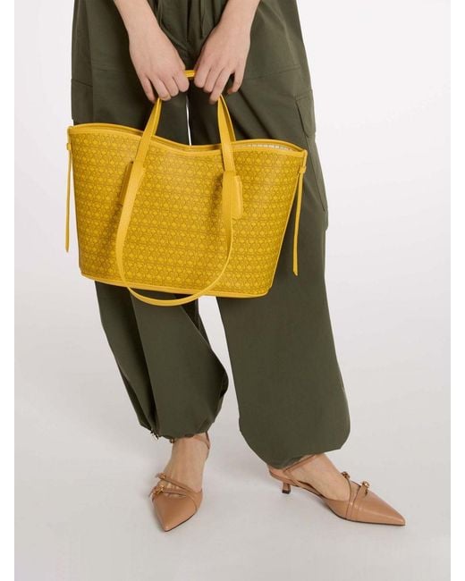 Coccinelle Yellow Shoulder Bag
