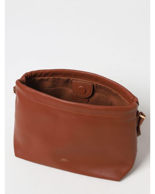 A.P.C. Brown Crossbody Bags