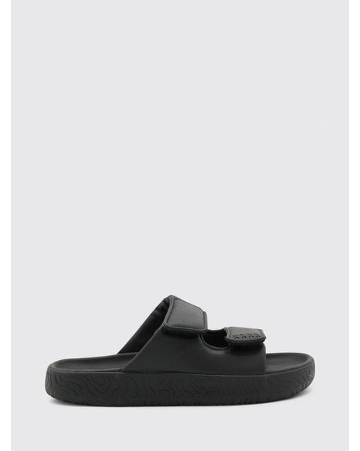 Veja Black Etna O.T. Leather Sandals for men