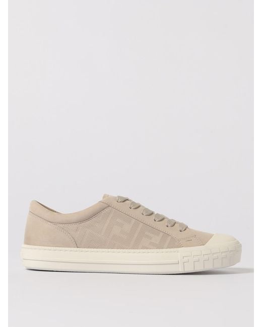 Fendi Natural Sneakers for men