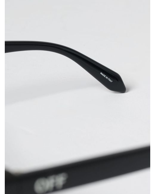 Off-White c/o Virgil Abloh Gray Katy Rectangular Tortoiseshell Acetate Sunglasses for men