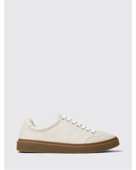 Camper White Runner Twentyfive Leather Sneakers for men
