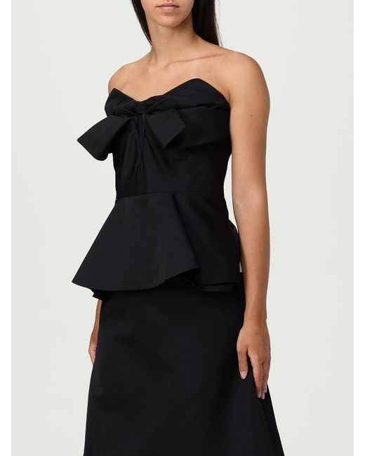Top Mujer McQueen de color Black