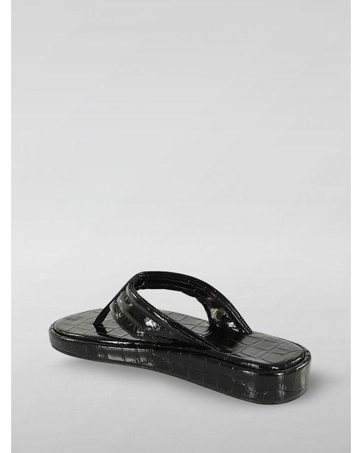 Coperni Black Flat Sandals