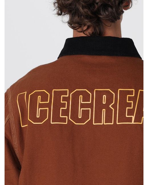 ICECREAM Blue Jacket for men