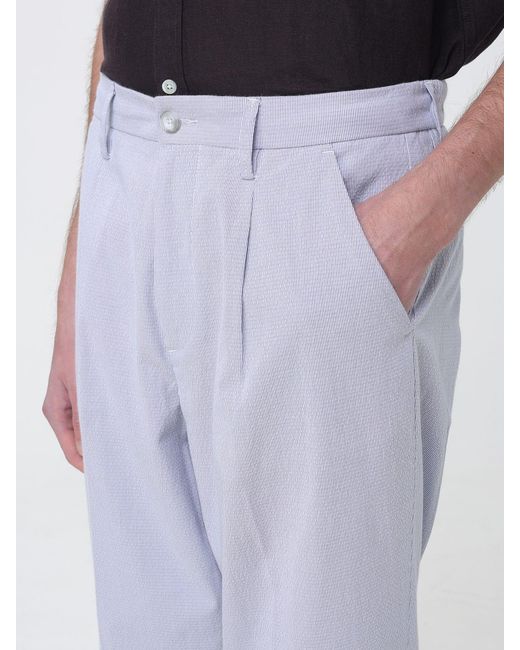 Re-hash Blue Marc Slim Fit Jersey Trousers for men
