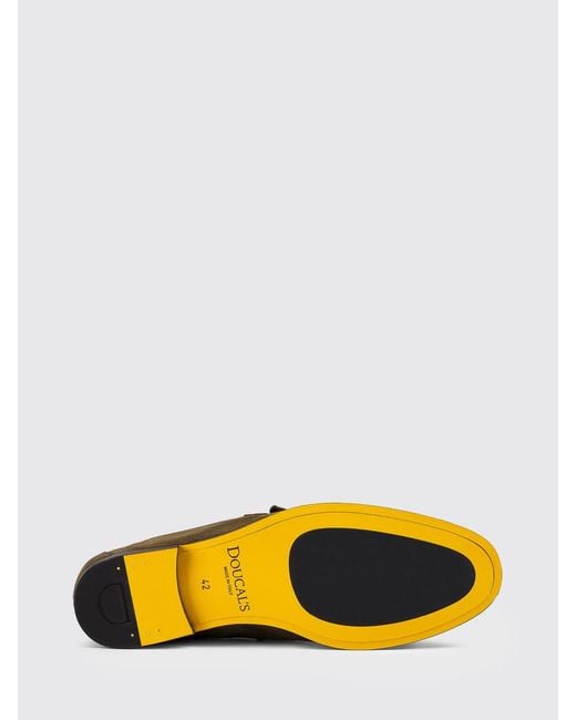 Doucal's Multicolor Suede Loafers for men