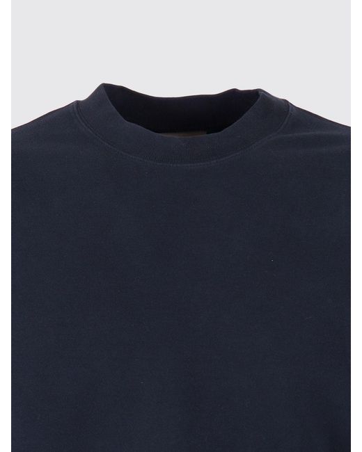 Circolo 1901 Blue Crew Neck Cotton Sweatshirt for men