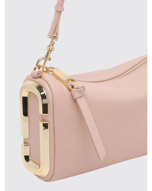 Marc Jacobs Pink The Snapshot Leather Bag