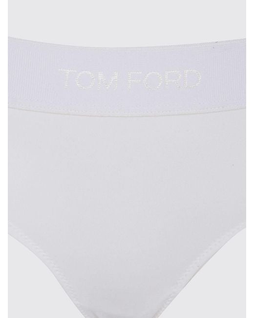 Tom Ford White Lingerie