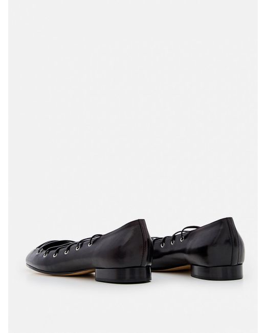 DURAZZI MILANO White Ballet Flats