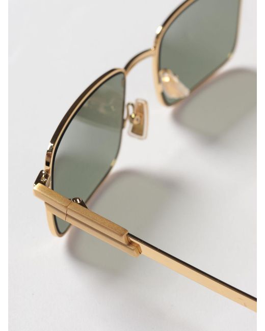 Bottega Veneta Natural Bv1469S Metal And Acetate Sunglasses for men