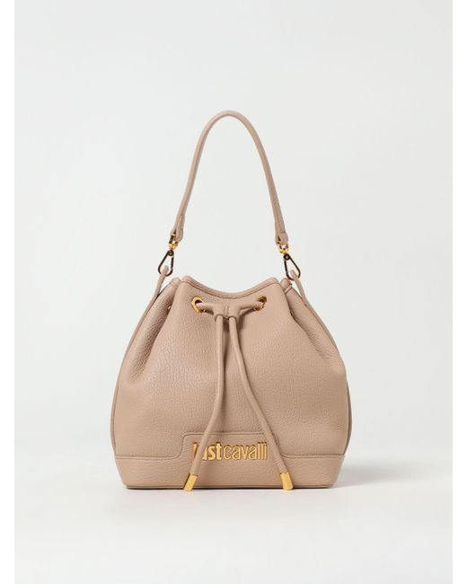 Just Cavalli Natural Handtasche Damen