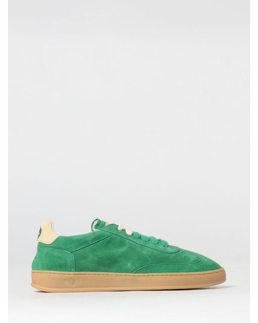 Soldini 80 Green Akira Suede Sneakers for men