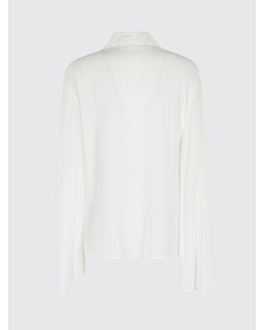 FEDERICA TOSI White Crêpe Blouse