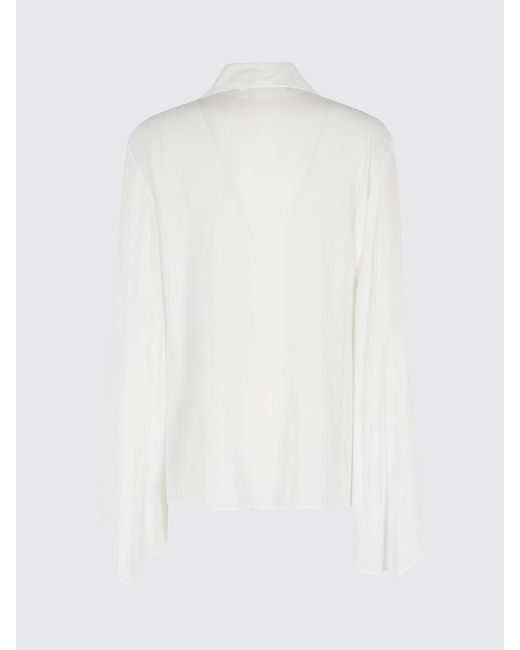 FEDERICA TOSI White Crêpe-Bluse