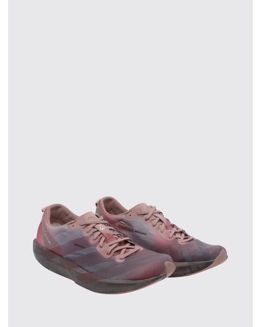 Y-3 Brown Adios 9 Technical Fabric Sneakers With Cushioned Extralight Sole for men