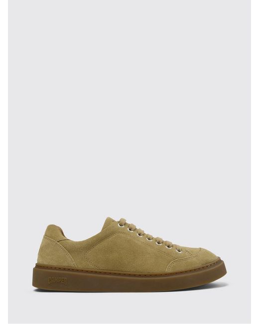 Camper Green Runner Twentyfive Suede Sneakers for men