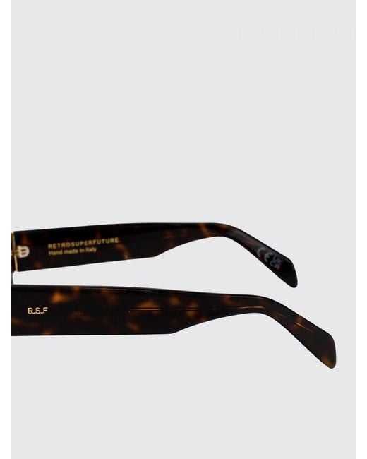 Retrosuperfuture Green Acetate Sunglasses for men