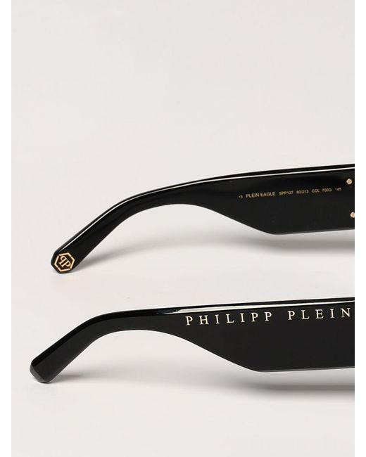 Philipp Plein Black Sunglasses for men