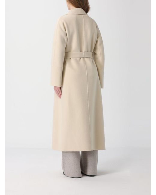 Max Mara Natural Wool Coat