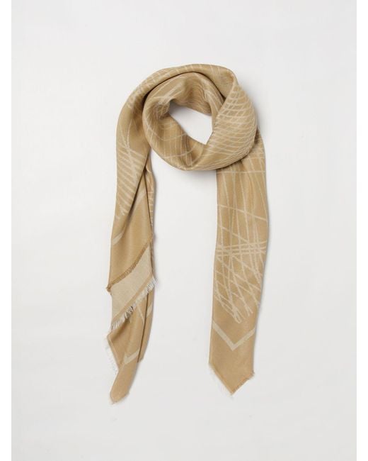 Elisabetta Franchi Natural Lurex Scarf