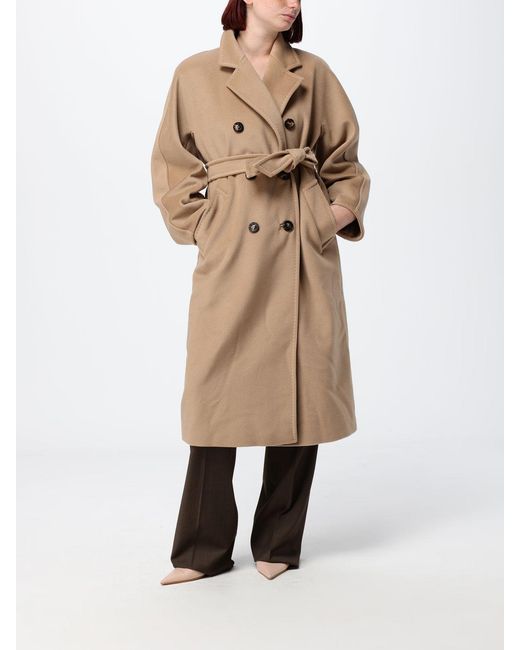 Max Mara Brown Pants Leather
