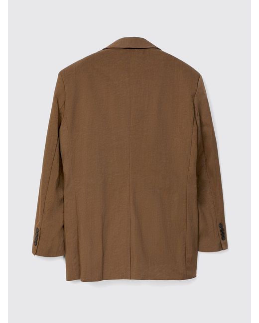 CAMPERLAB Brown Single Breasted Econyl Blazer for men