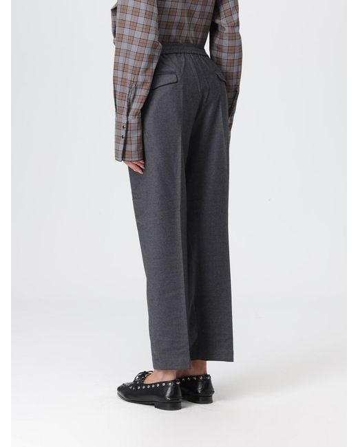 Pantalon Femme Barena en coloris Gray
