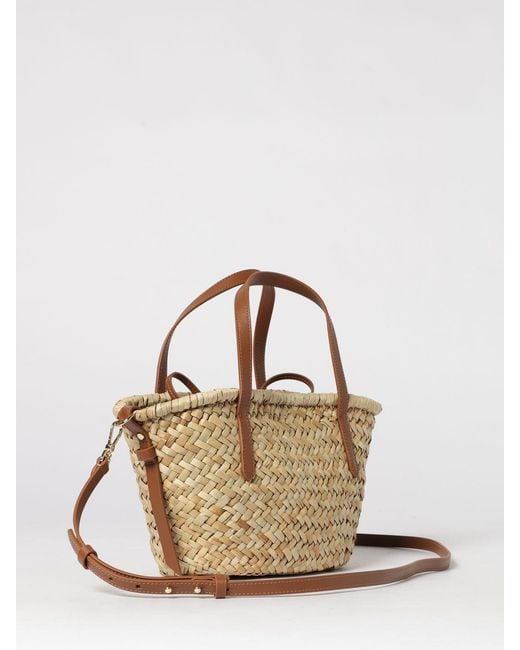 Coccinelle Natural Raffia Bag