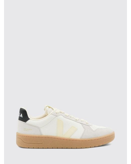 Veja White V-82 O.T. Leather Sneakers for men