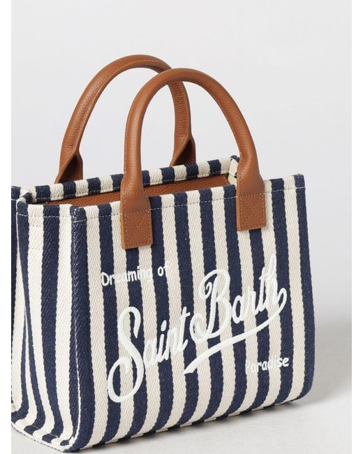Mc2 Saint Barth Blue Vanity Handbag