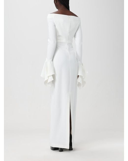 Solace London White Dress