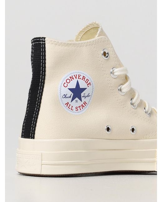 COMME DES GARÇONS PLAY Pink Chuck Taylor Comme Des Garçons Play X Converse Trainers for men